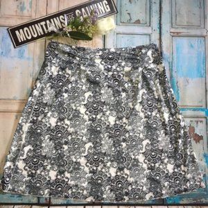 4/$25 Tranquillity Skirt By Colorado Black & White